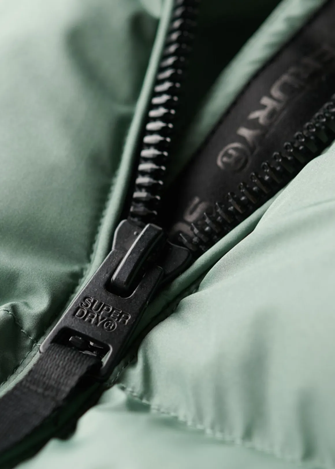 Hooded Sports Puffer Jacket
